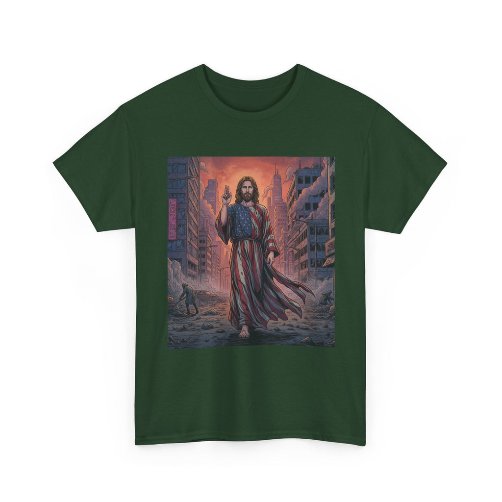 American Jesus — Faith-Based Urban Christian T-Shirt