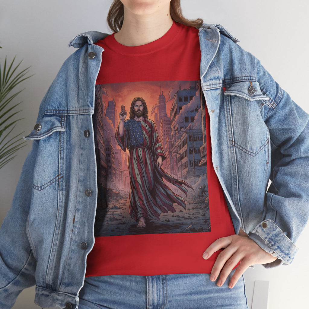 American Jesus — Faith-Based Urban Christian T-Shirt