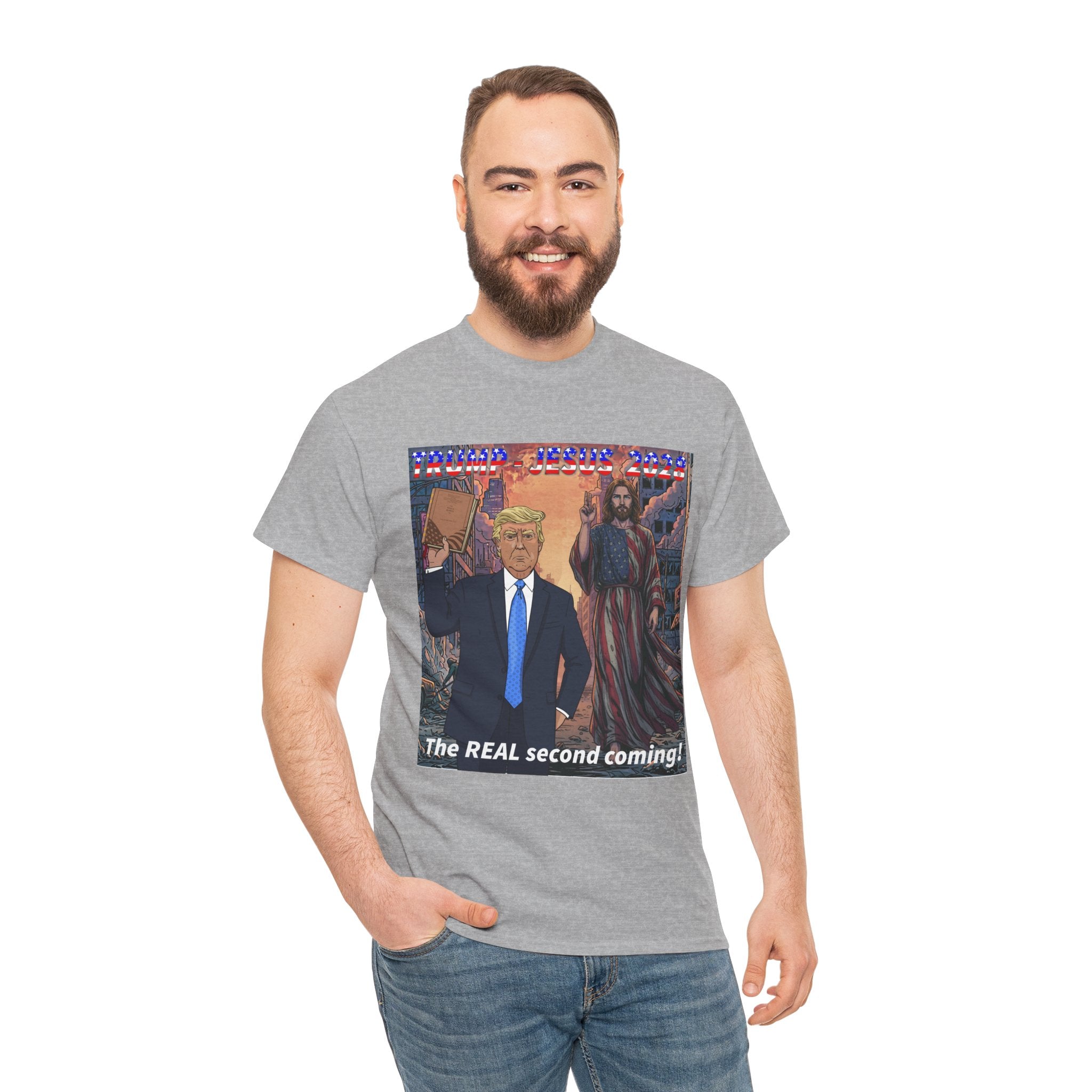 One More Time! Trump - Jesus '28 Graphic Shirt