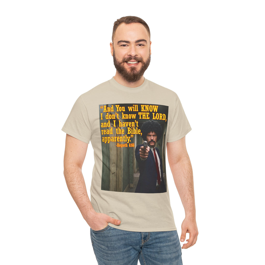 'I Haven't Read the Bible, Apparently' Graphic Tee