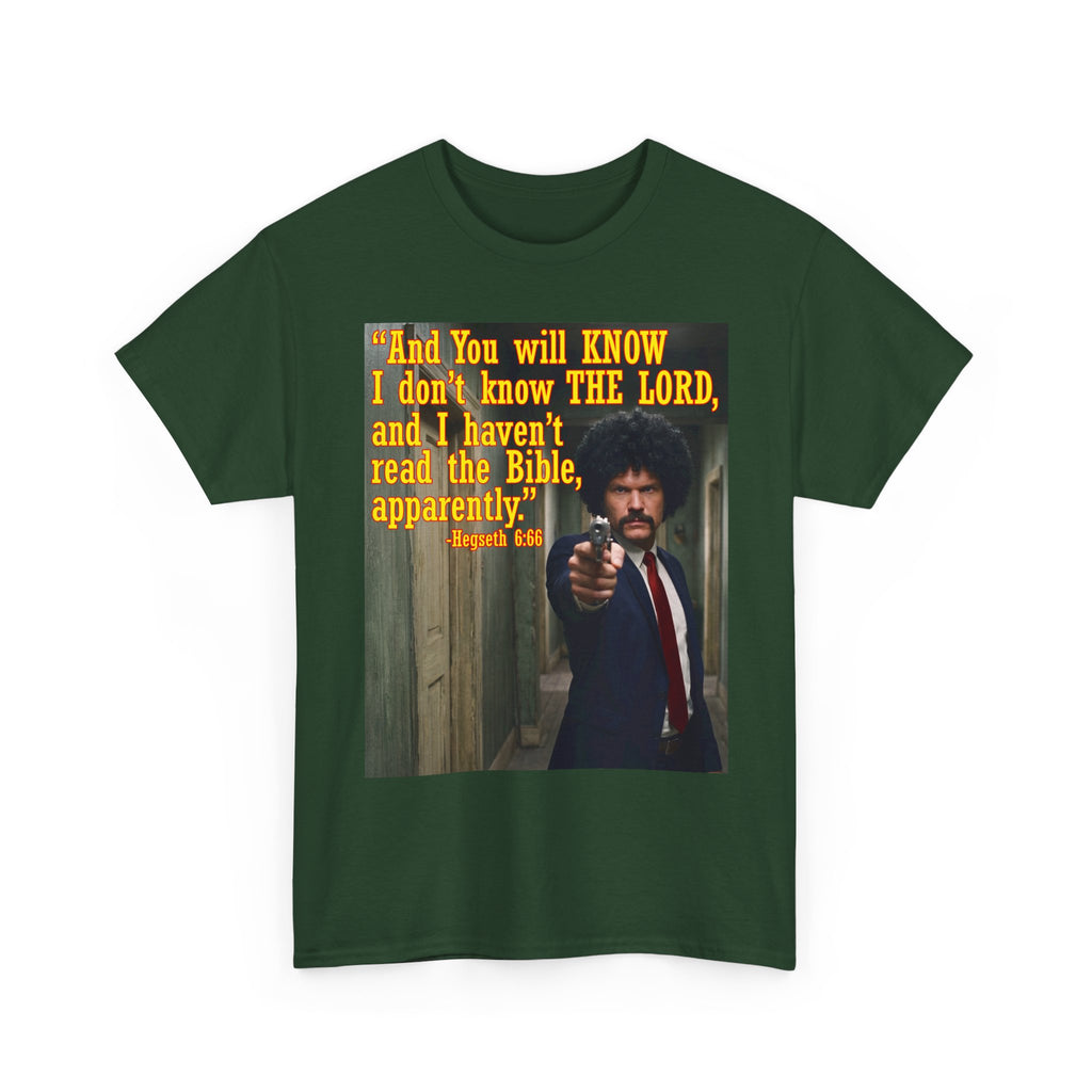 'I Haven't Read the Bible, Apparently' Graphic Tee