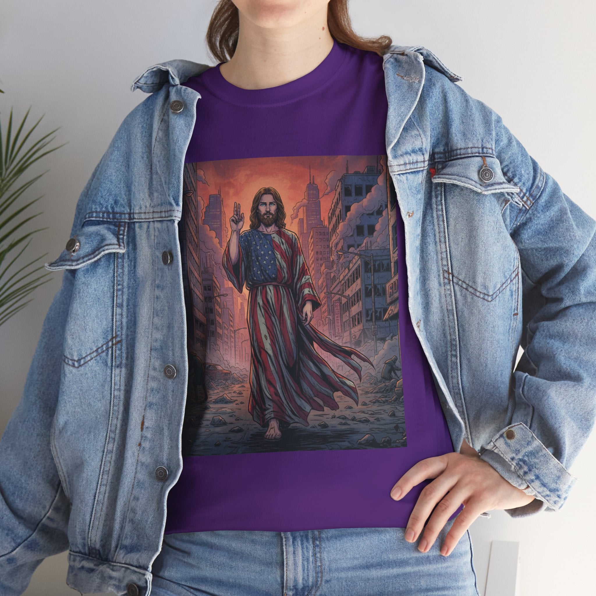 American Jesus — Faith-Based Urban Christian T-Shirt