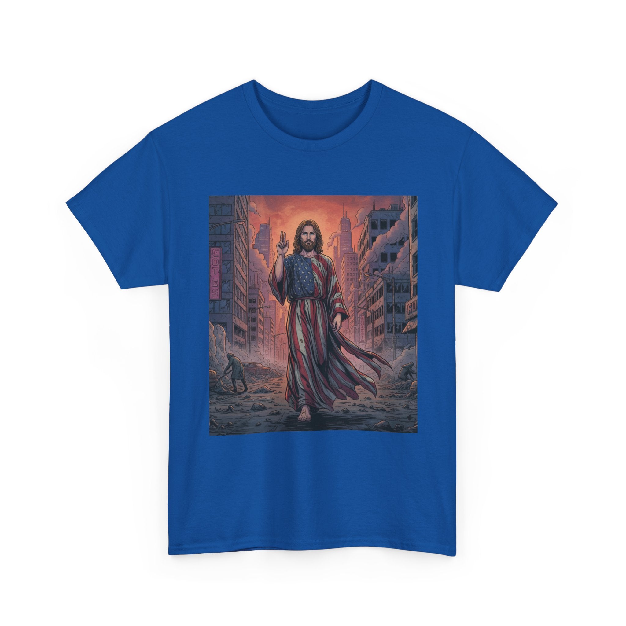American Jesus — Faith-Based Urban Christian T-Shirt