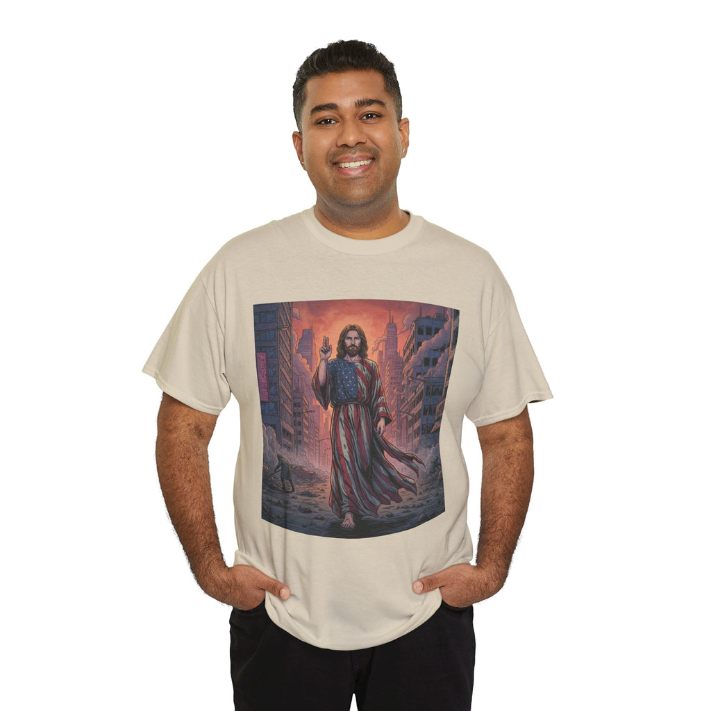 American Jesus — Faith-Based Urban Christian T-Shirt