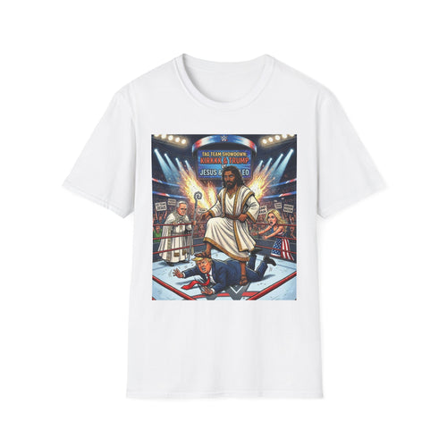 'Jesus Is The GOAT' Wrestling Arena Graphic Tee