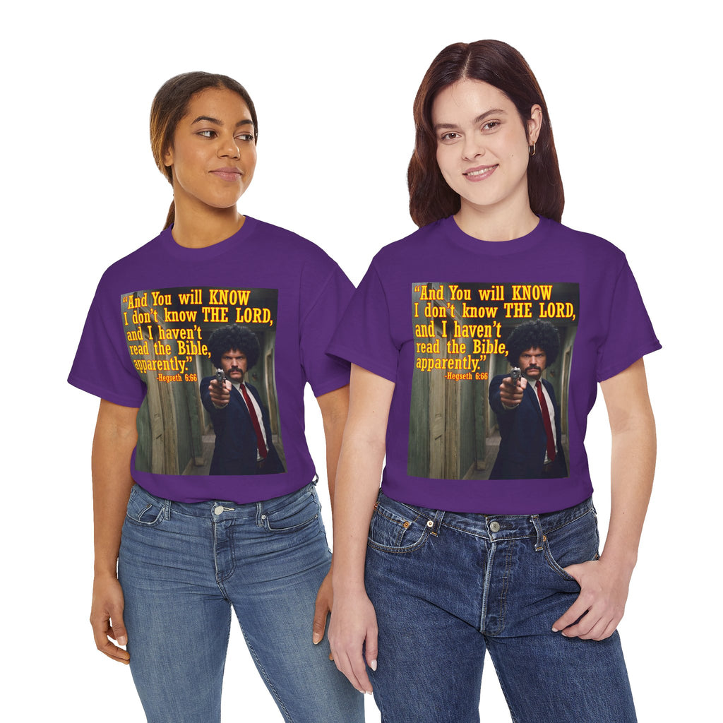 'I Haven't Read the Bible, Apparently' Graphic Tee