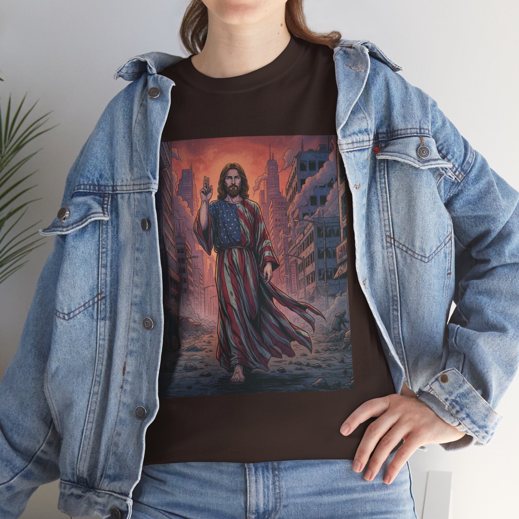 American Jesus — Faith-Based Urban Christian T-Shirt