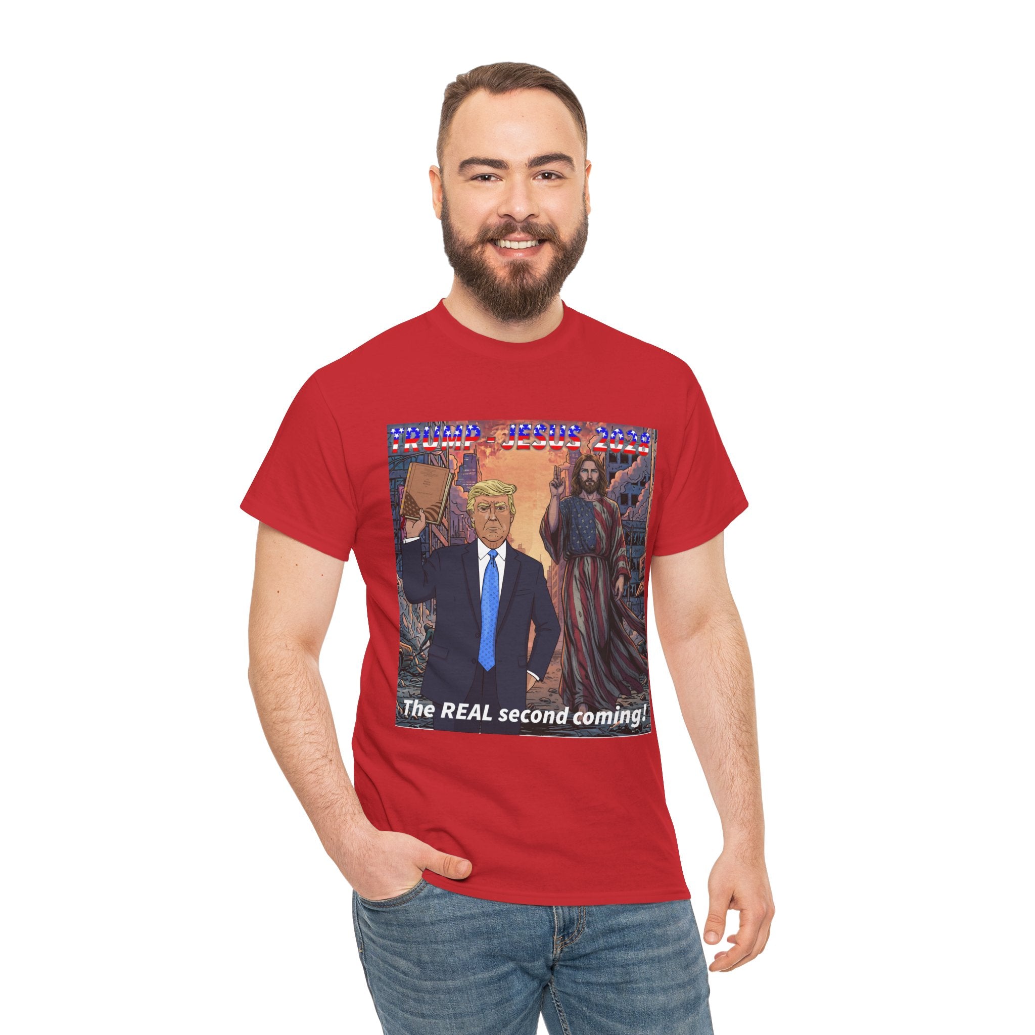 One More Time! Trump - Jesus '28 Graphic Shirt