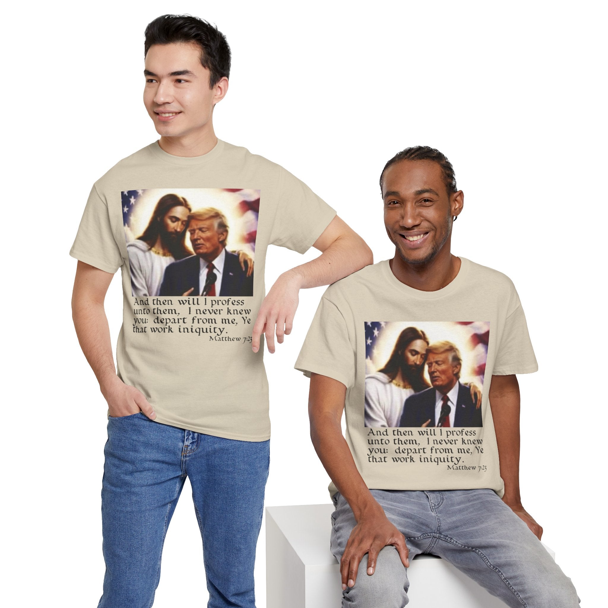 Matthew 7:23 Trump T-shirt