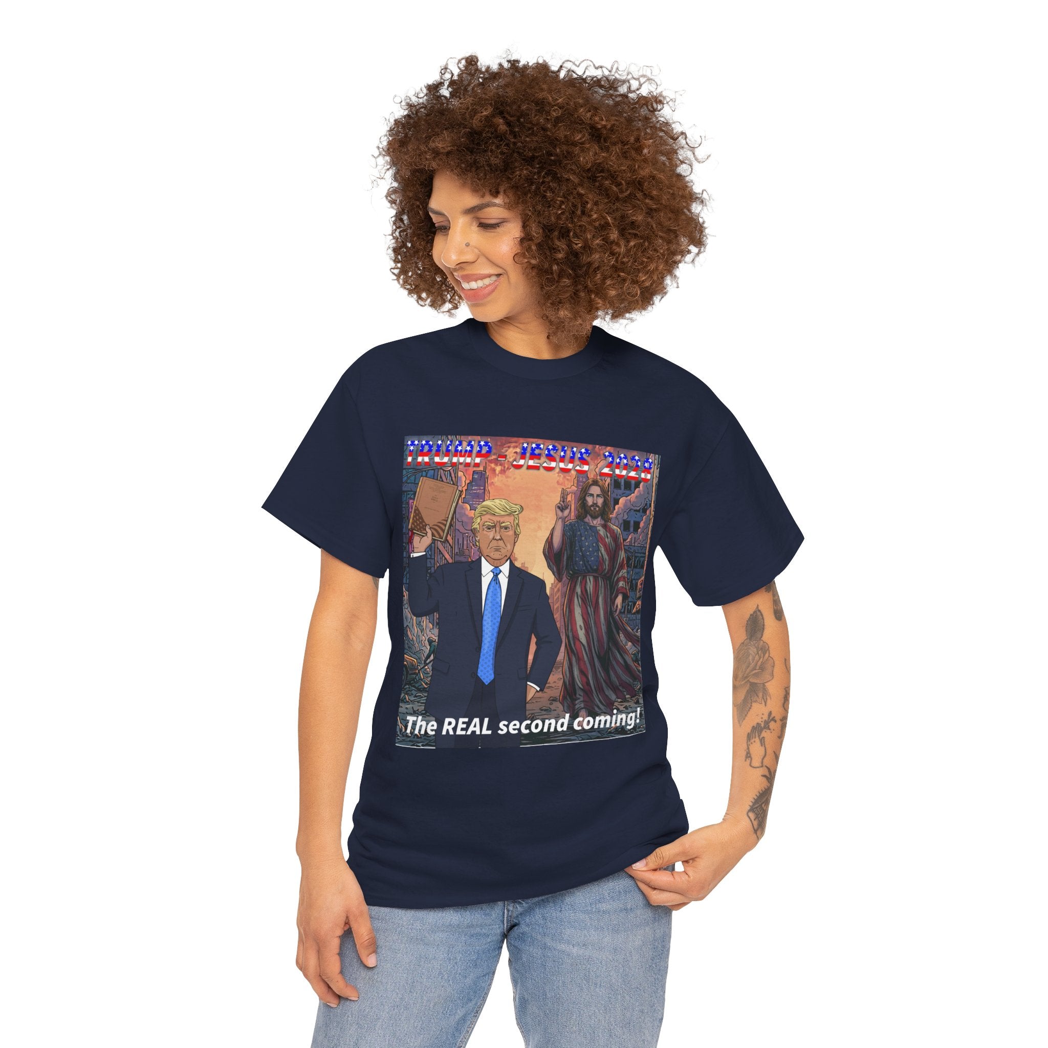 One More Time! Trump - Jesus '28 Graphic Shirt