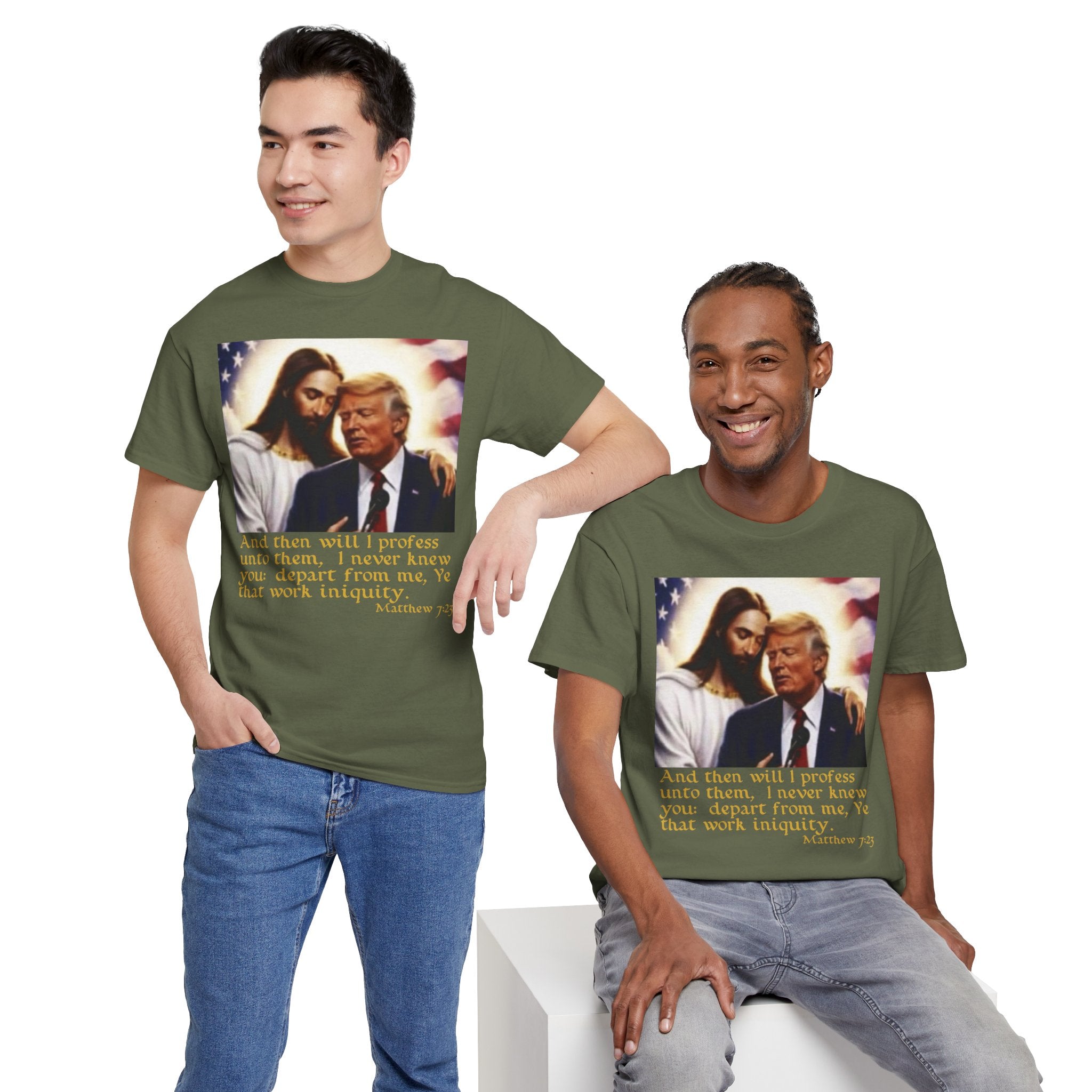 Matthew 7:23 Trump T-shirt