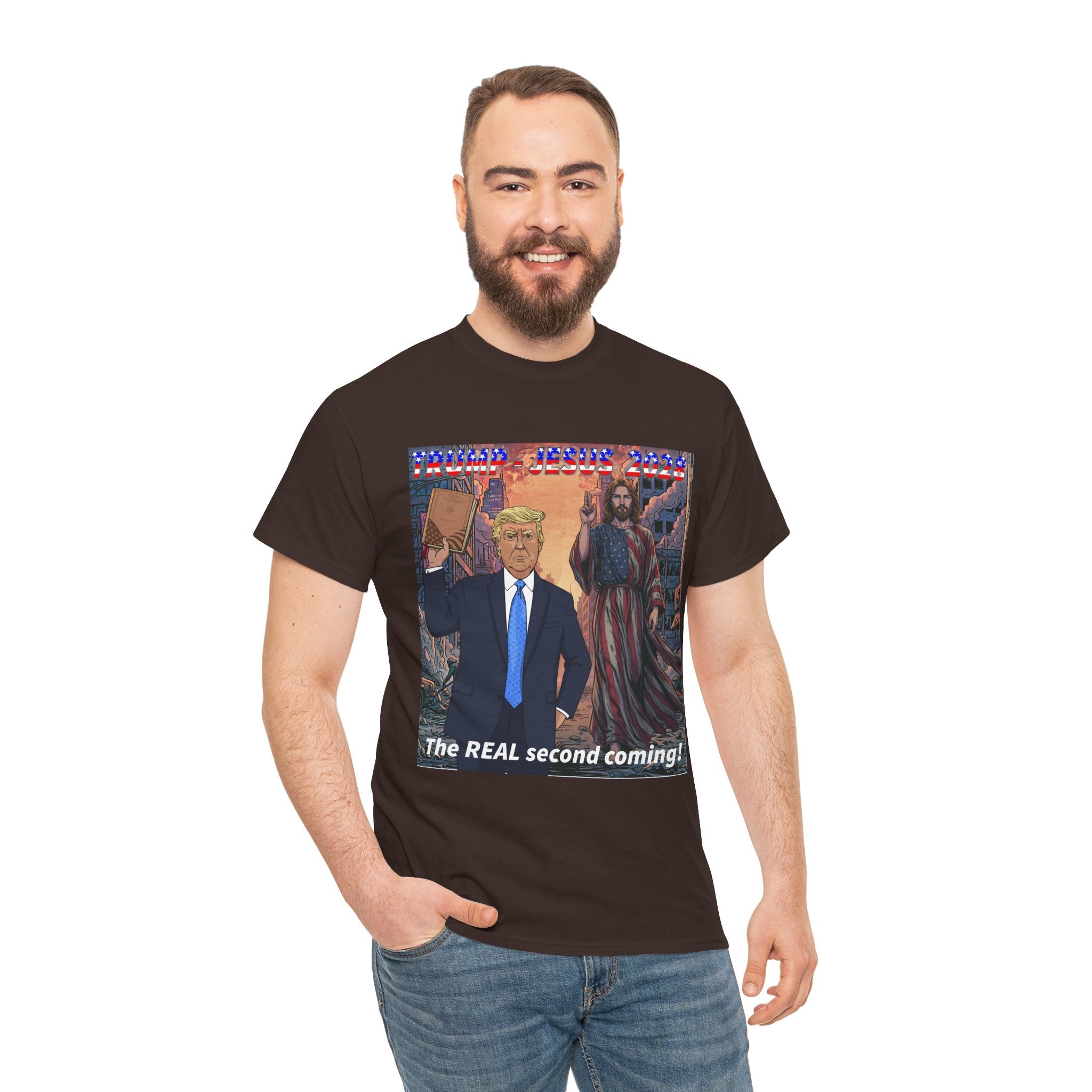 One More Time! Trump - Jesus '28 Graphic Shirt