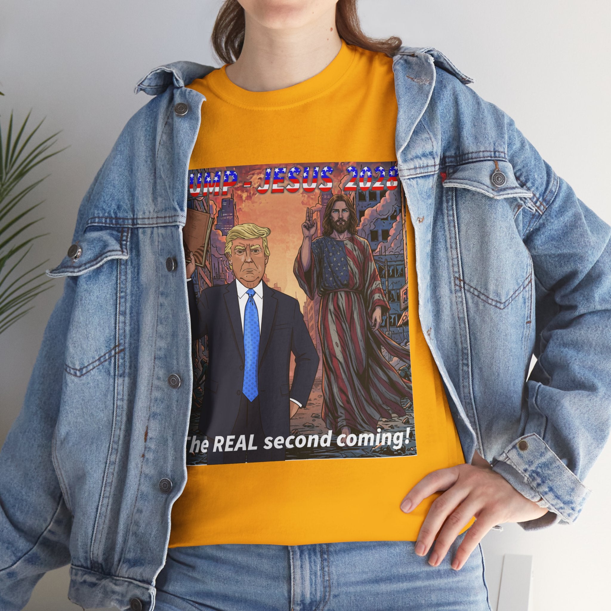 One More Time! Trump - Jesus '28 Graphic Shirt
