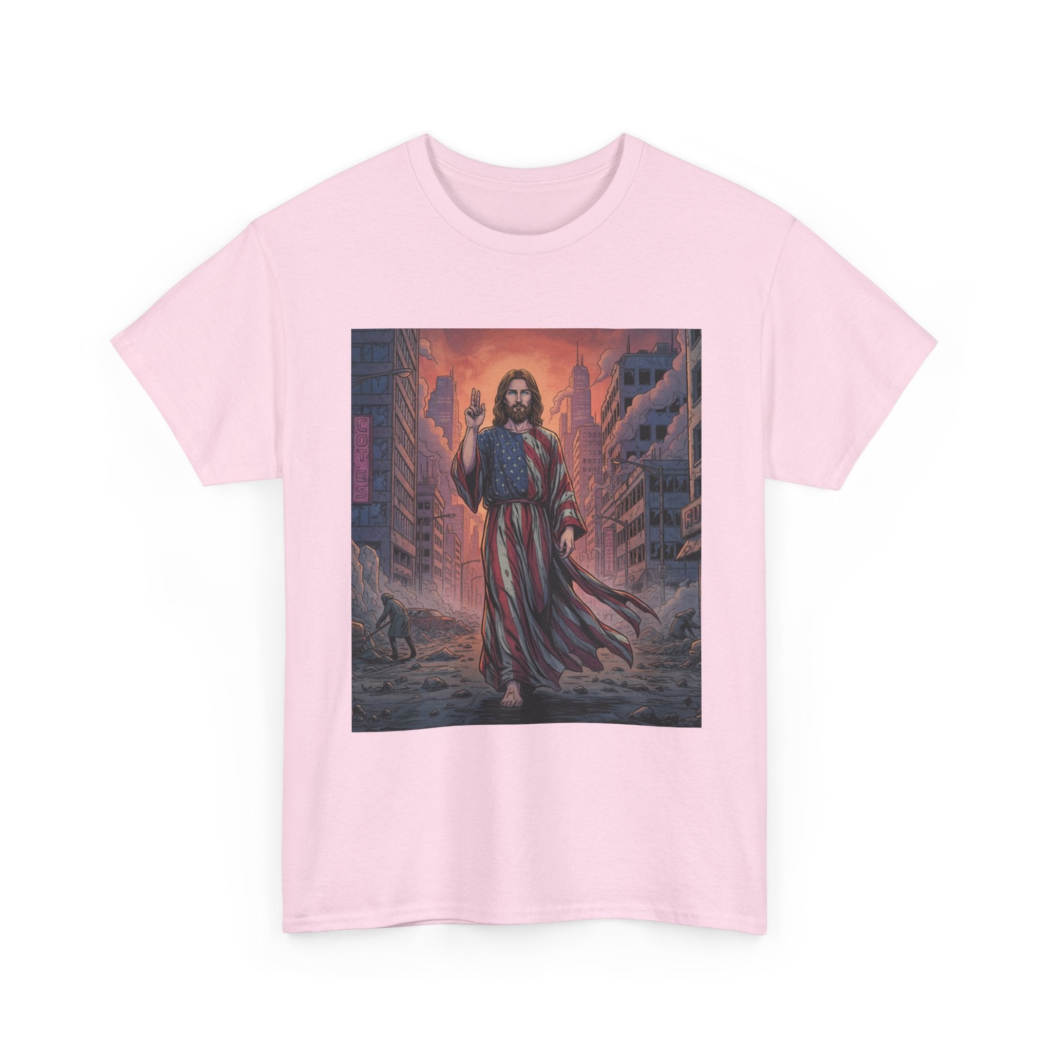 American Jesus — Faith-Based Urban Christian T-Shirt