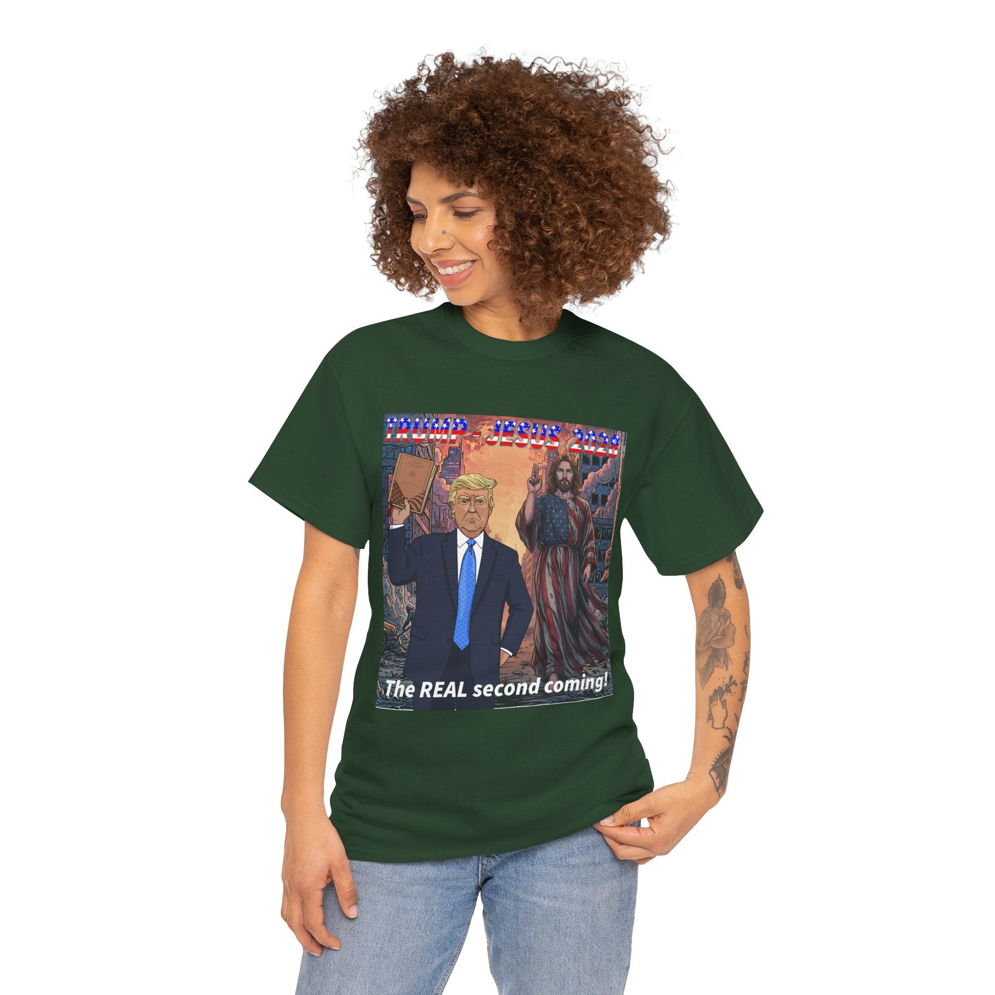 One More Time! Trump - Jesus '28 Graphic Shirt
