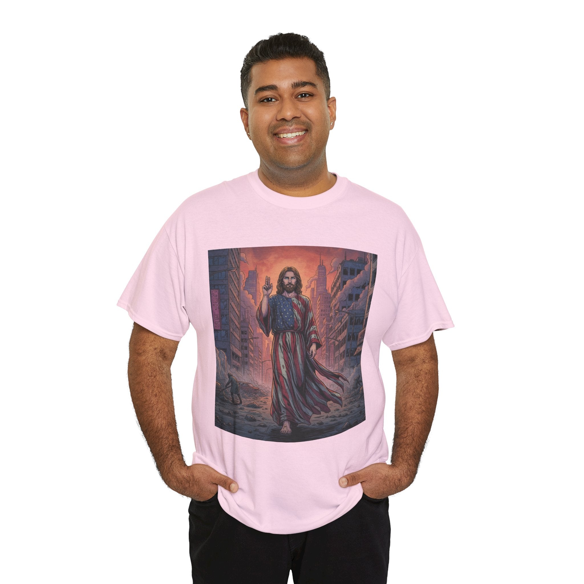 American Jesus — Faith-Based Urban Christian T-Shirt