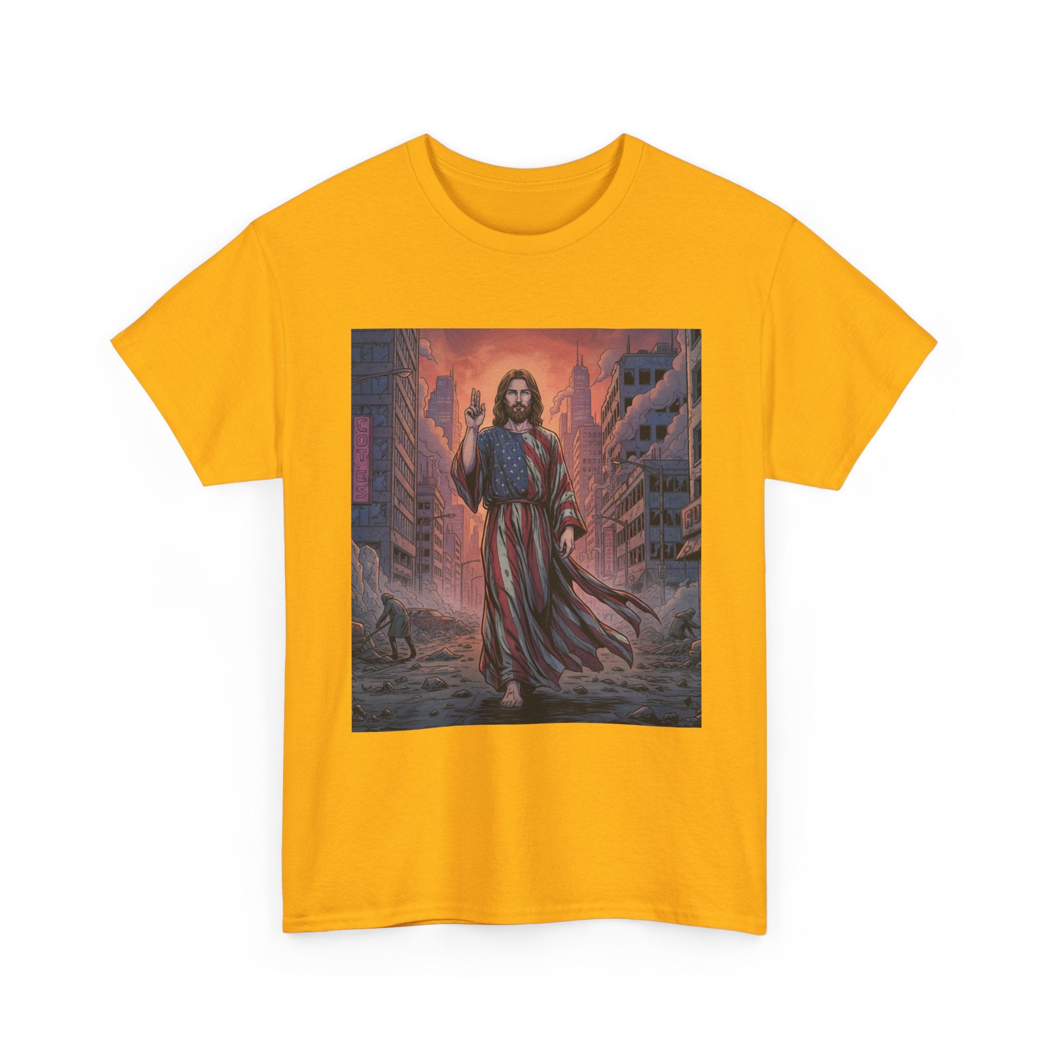 American Jesus — Faith-Based Urban Christian T-Shirt