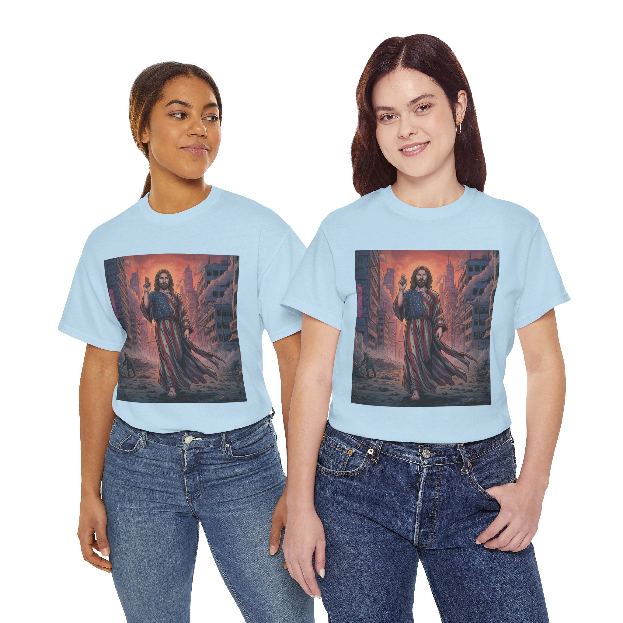 American Jesus — Faith-Based Urban Christian T-Shirt