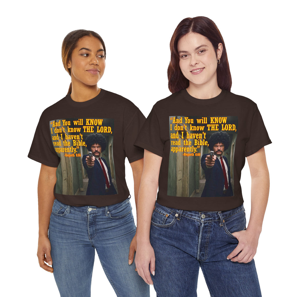 'I Haven't Read the Bible, Apparently' Graphic Tee