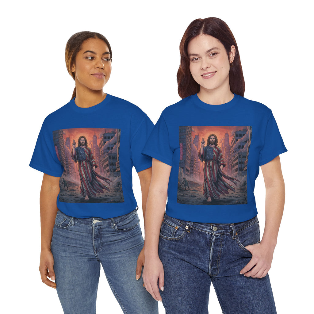 American Jesus — Faith-Based Urban Christian T-Shirt