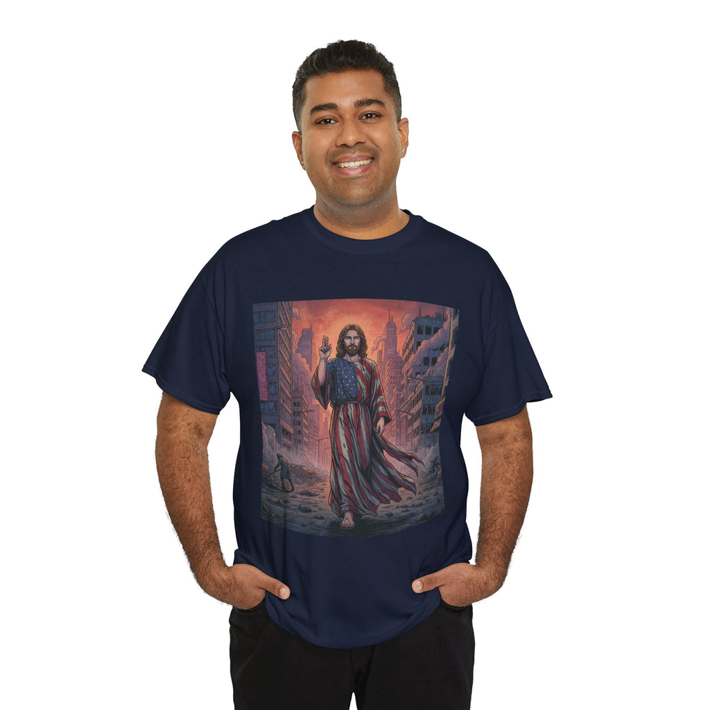 American Jesus — Faith-Based Urban Christian T-Shirt