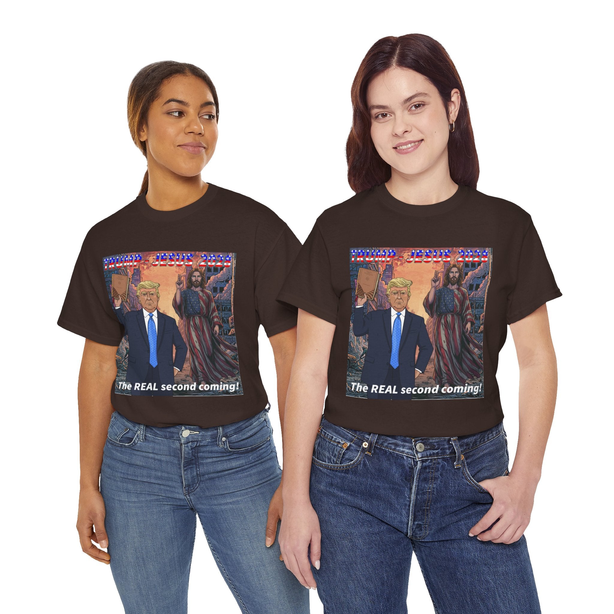 One More Time! Trump - Jesus '28 Graphic Shirt