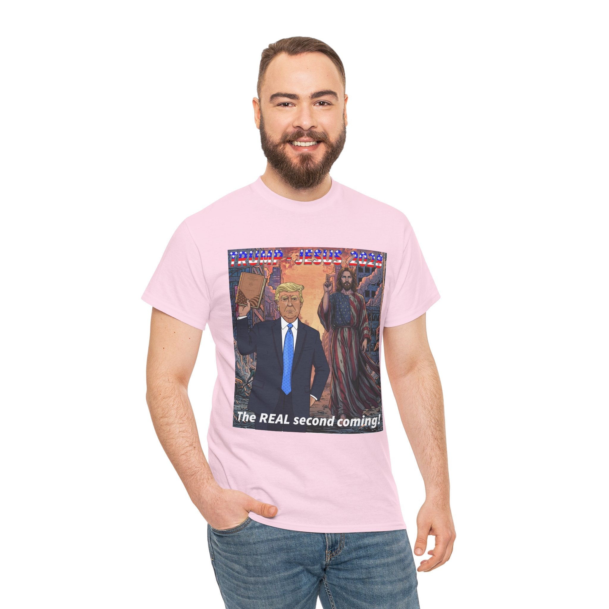 One More Time! Trump - Jesus '28 Graphic Shirt