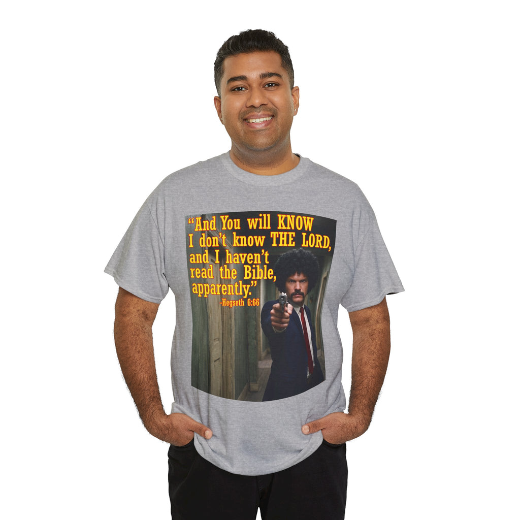 'I Haven't Read the Bible, Apparently' Graphic Tee