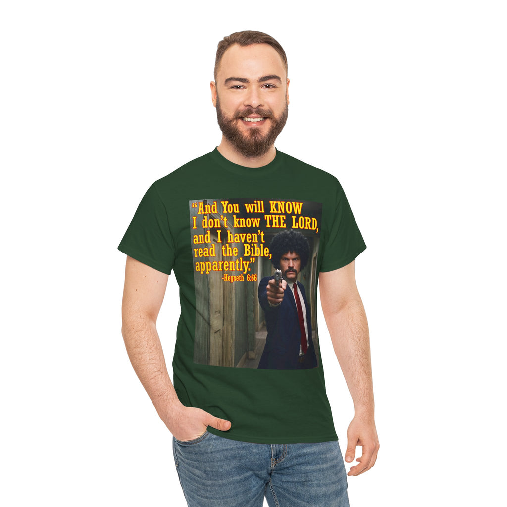 'I Haven't Read the Bible, Apparently' Graphic Tee
