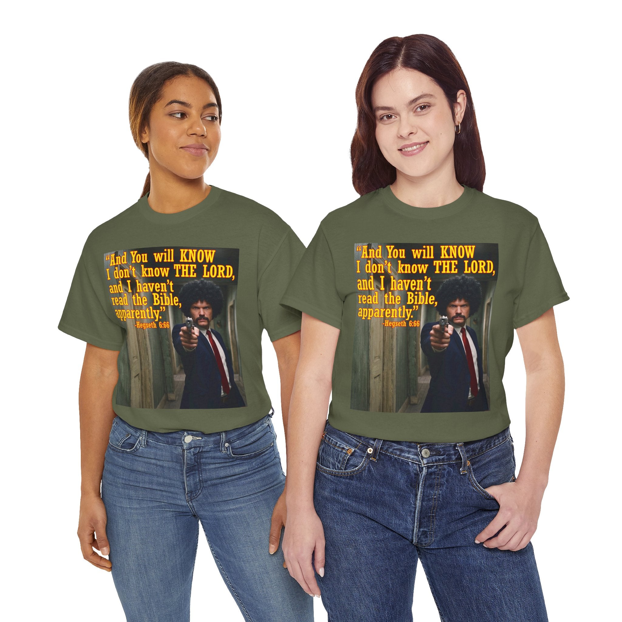 'I Haven't Read the Bible, Apparently' Graphic Tee