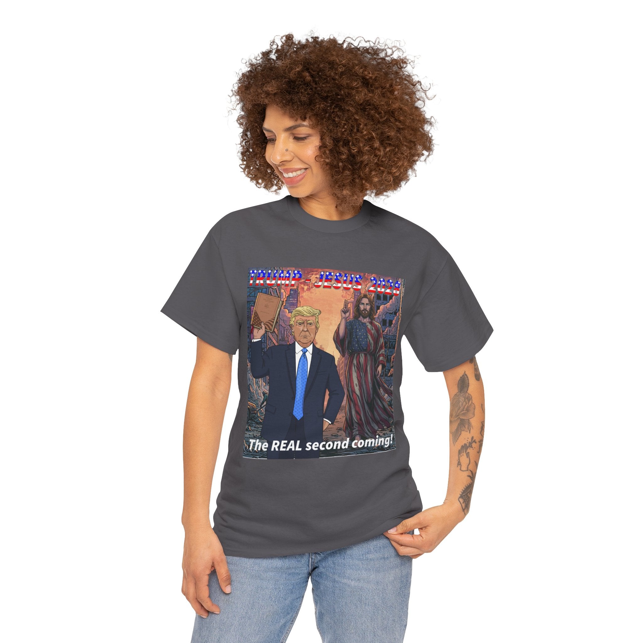 One More Time! Trump - Jesus '28 Graphic Shirt