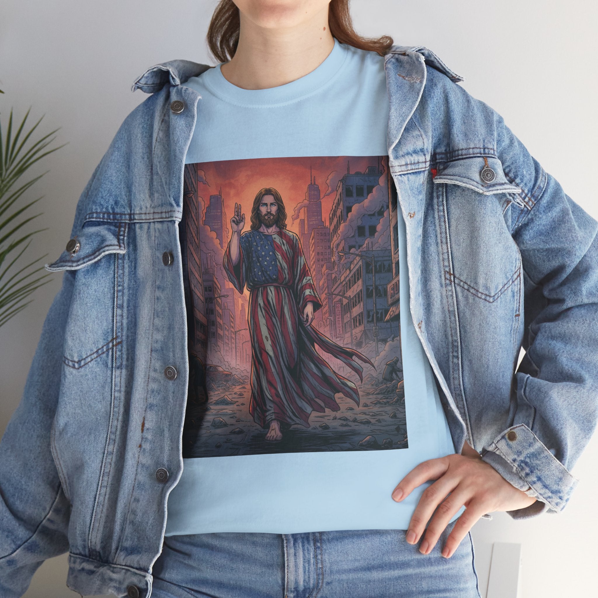American Jesus — Faith-Based Urban Christian T-Shirt