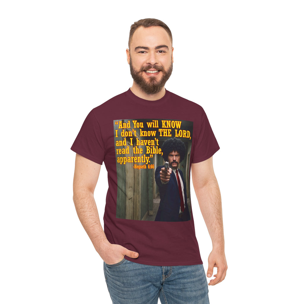 'I Haven't Read the Bible, Apparently' Graphic Tee