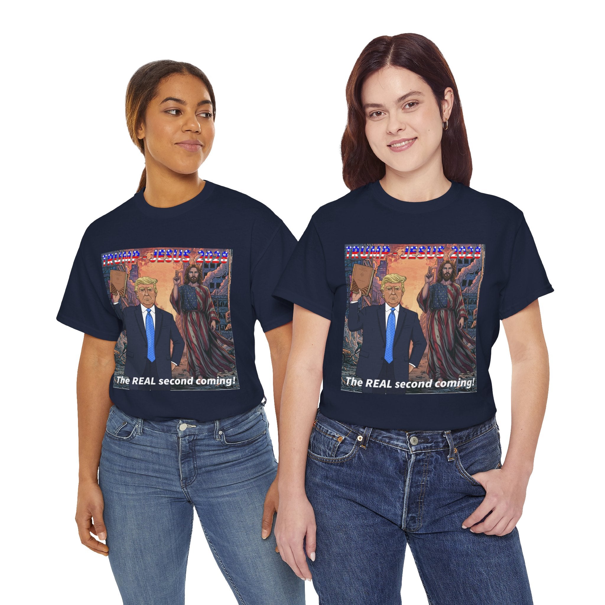 One More Time! Trump - Jesus '28 Graphic Shirt