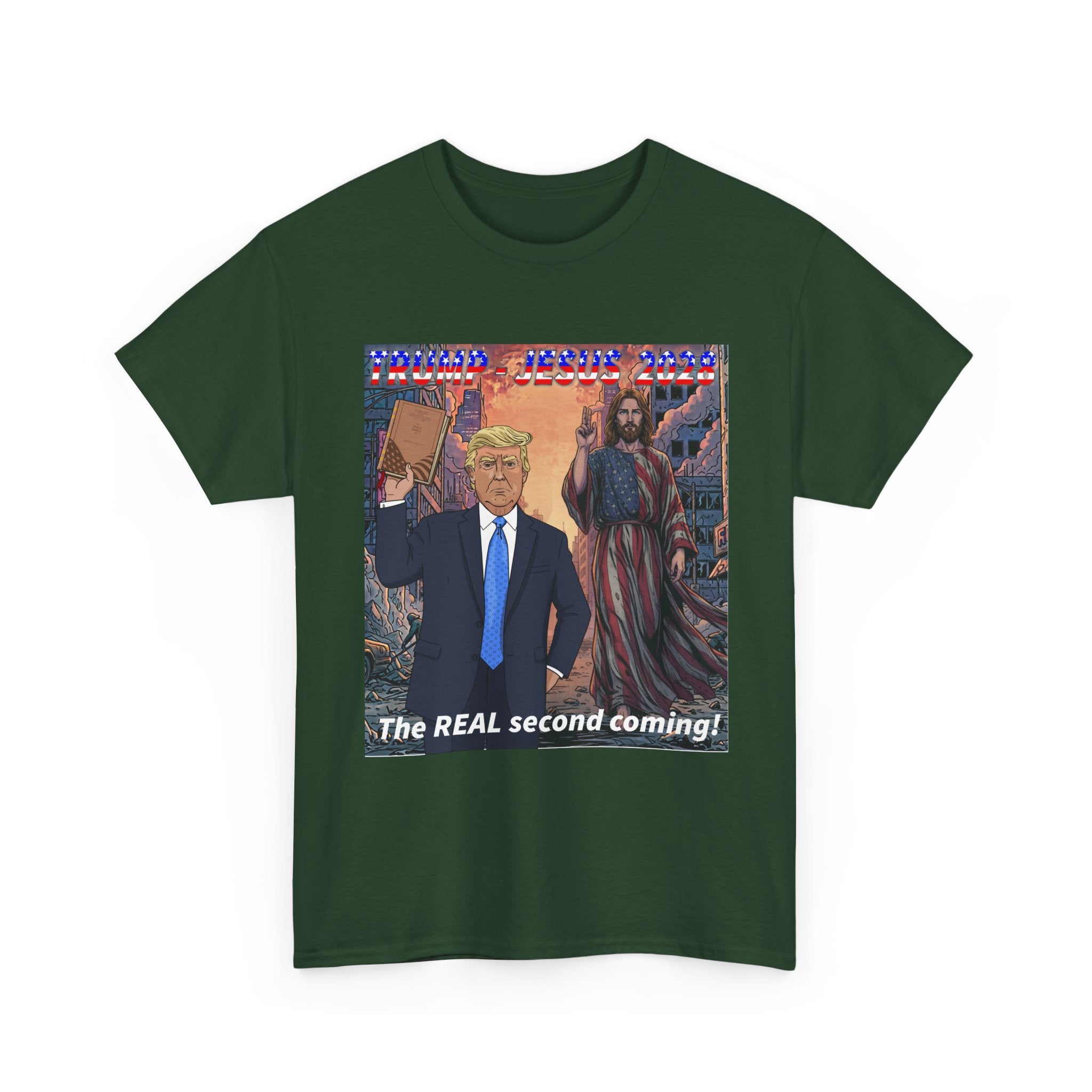 One More Time! Trump - Jesus '28 Graphic Shirt