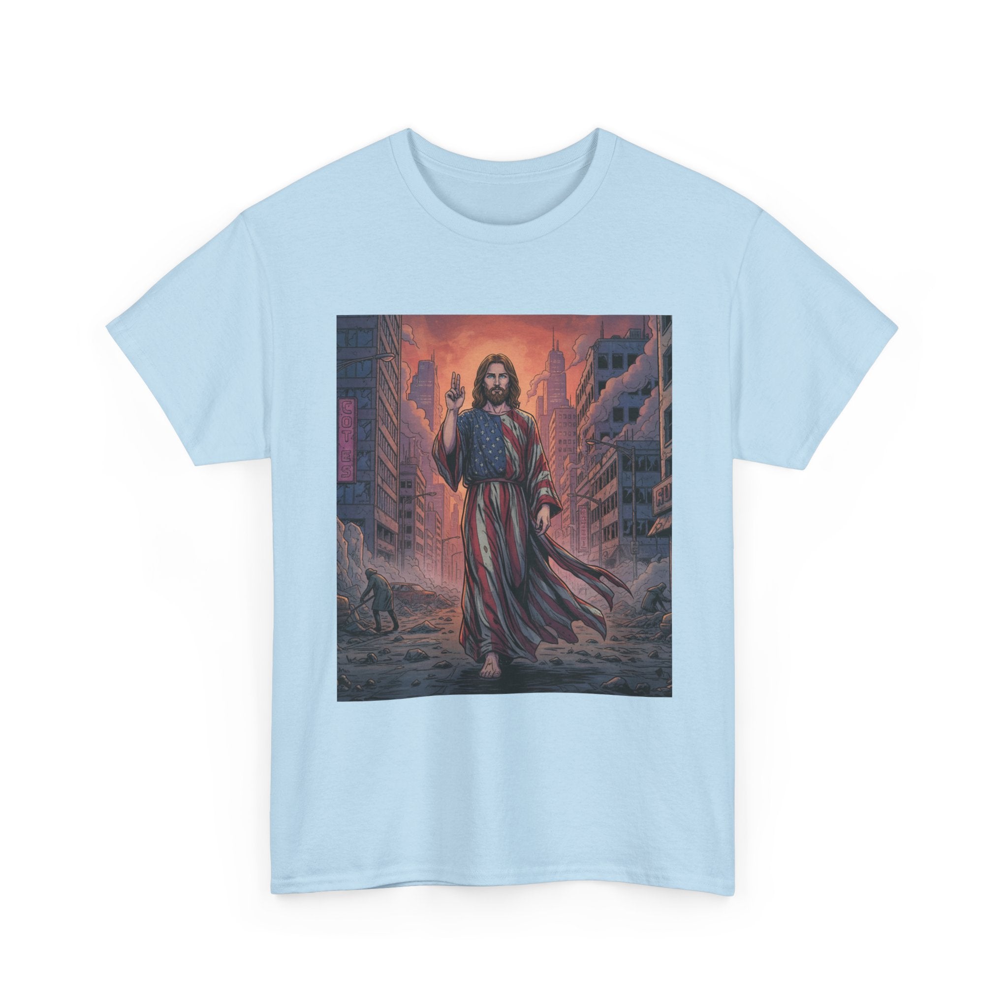 American Jesus — Faith-Based Urban Christian T-Shirt