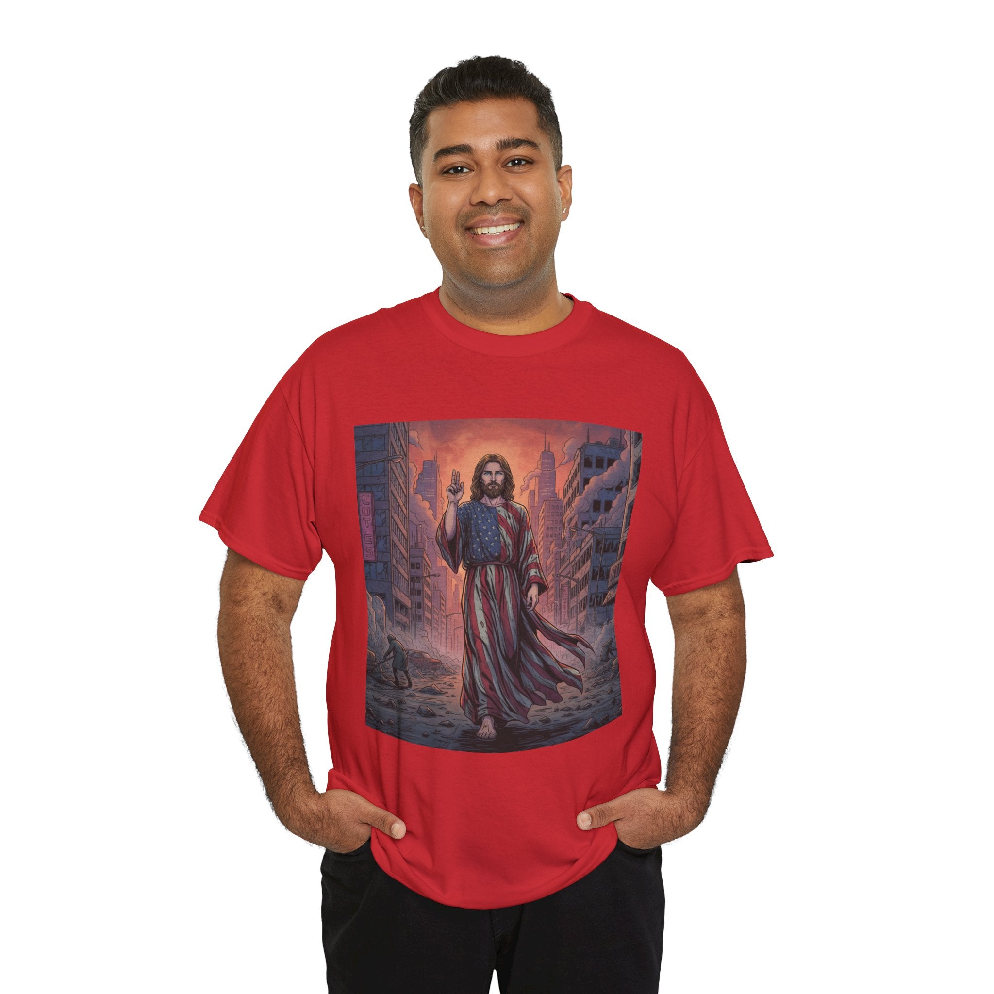 American Jesus — Faith-Based Urban Christian T-Shirt