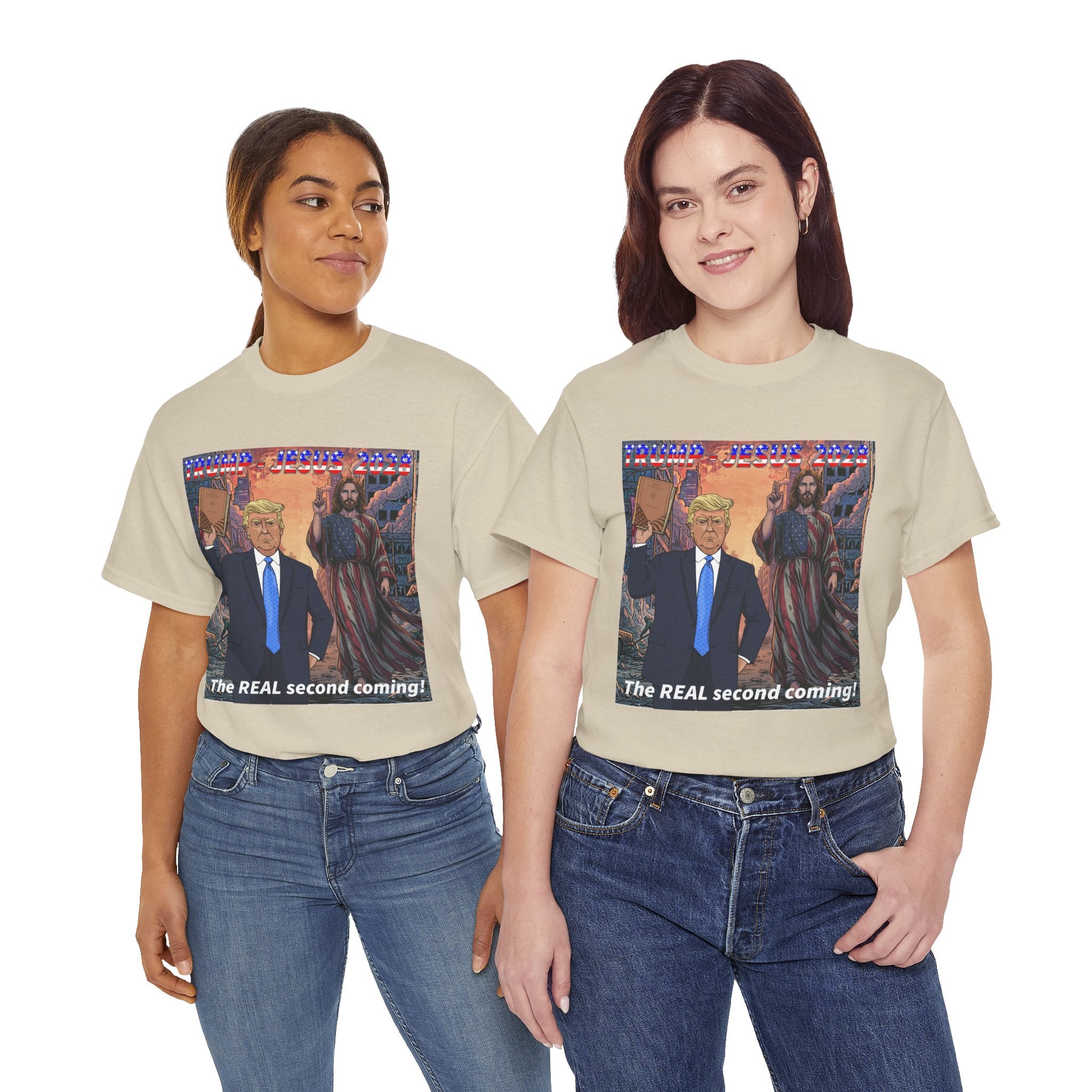 One More Time! Trump - Jesus '28 Graphic Shirt