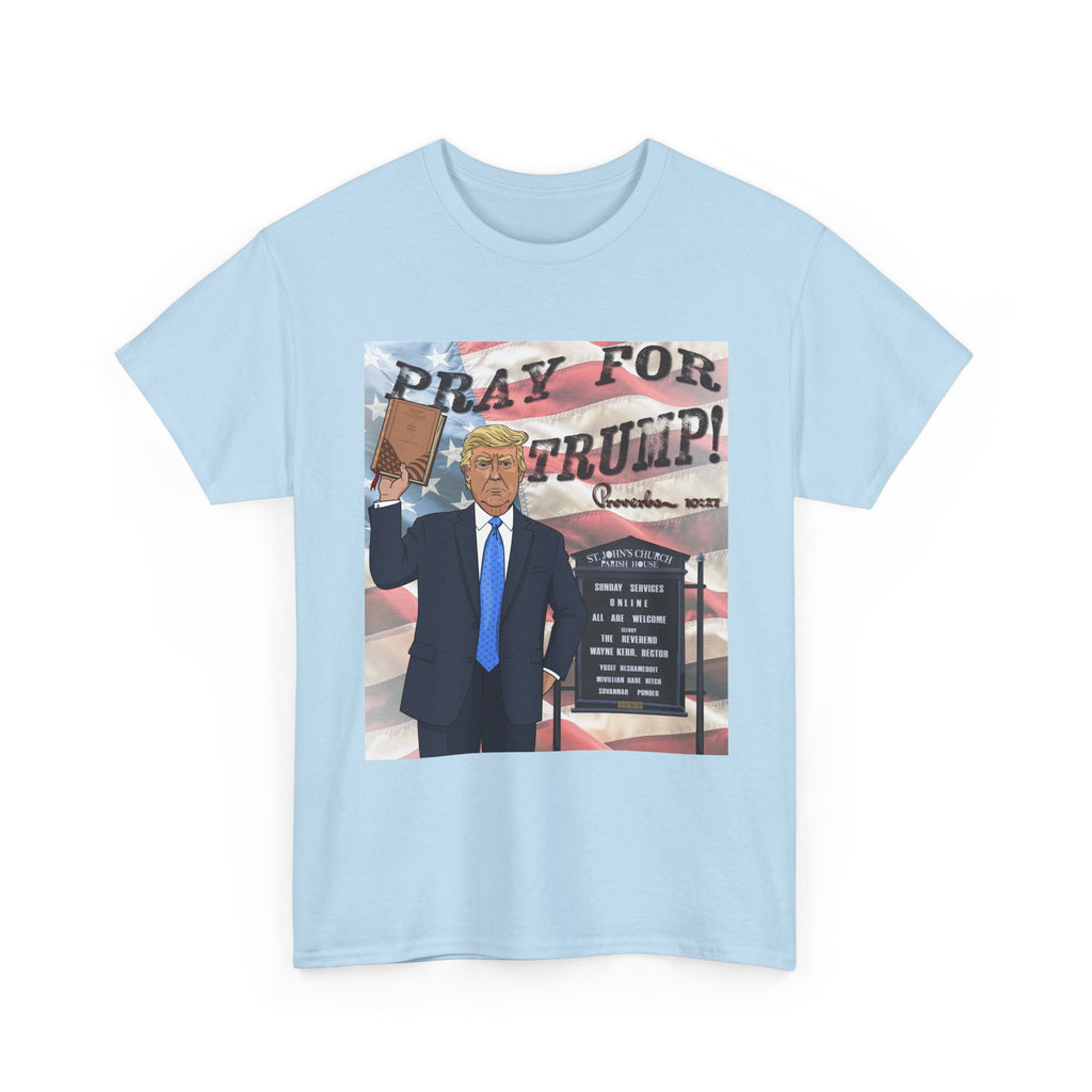 "Pray for Trump" Patriotic Graphic Tee