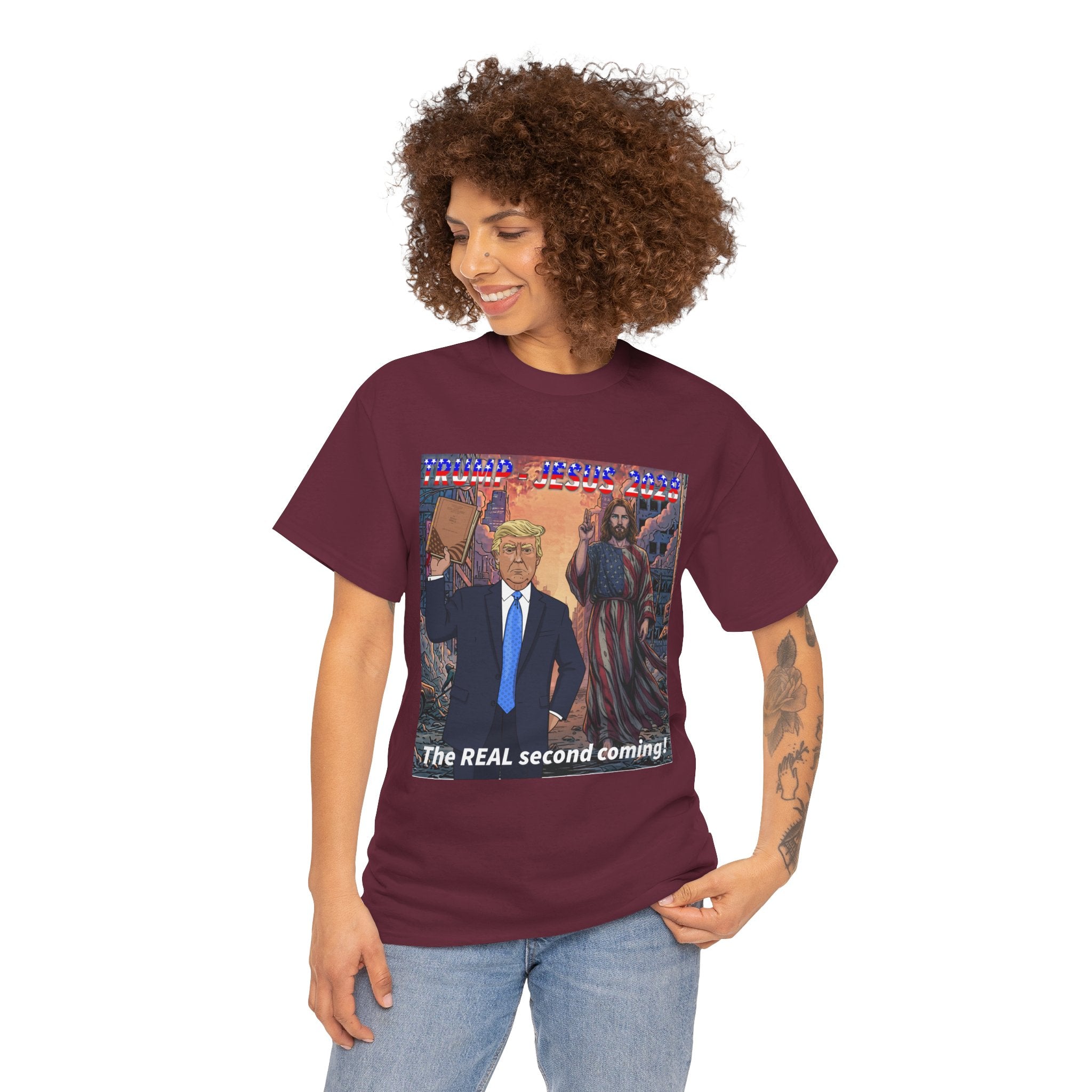 One More Time! Trump - Jesus '28 Graphic Shirt