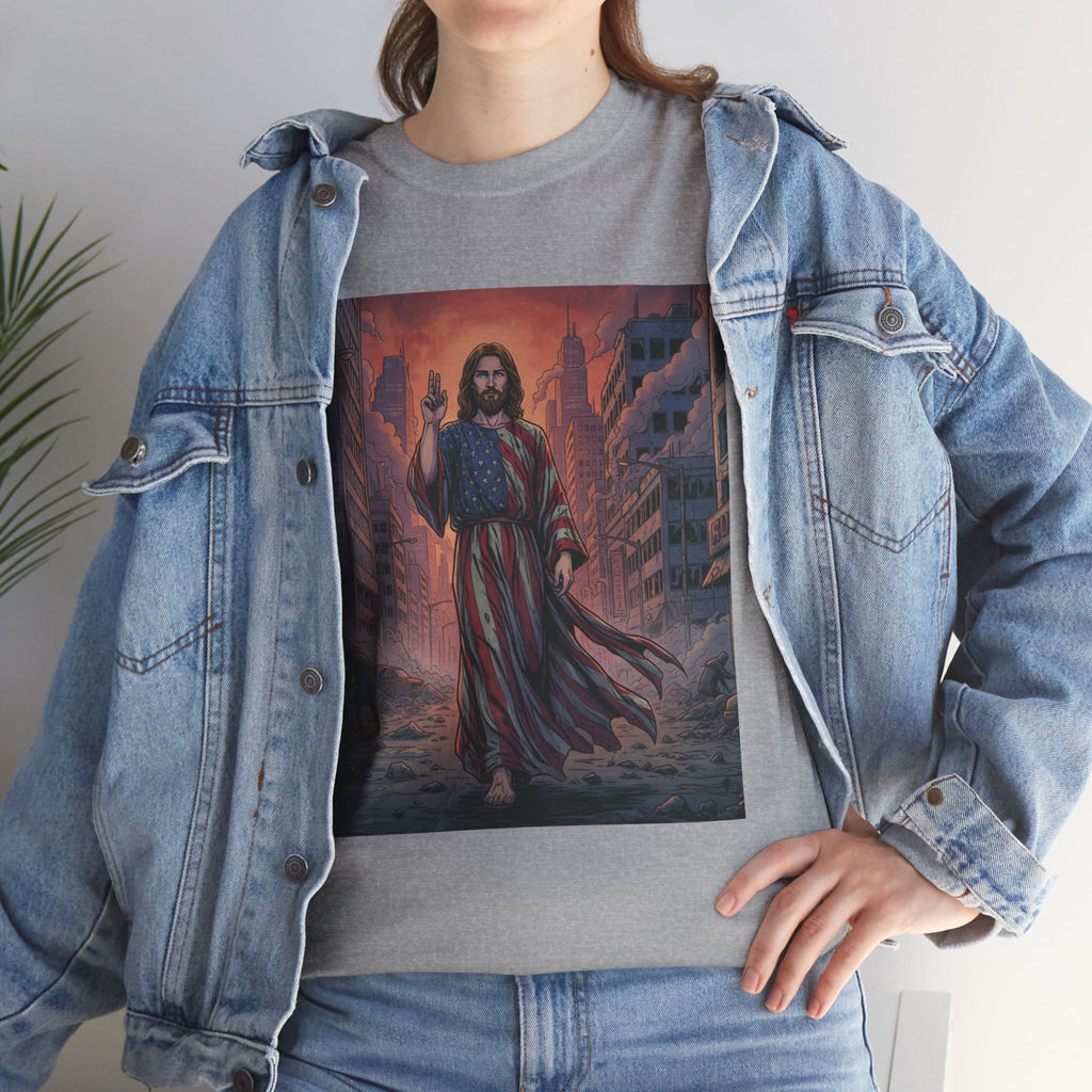 American Jesus — Faith-Based Urban Christian T-Shirt