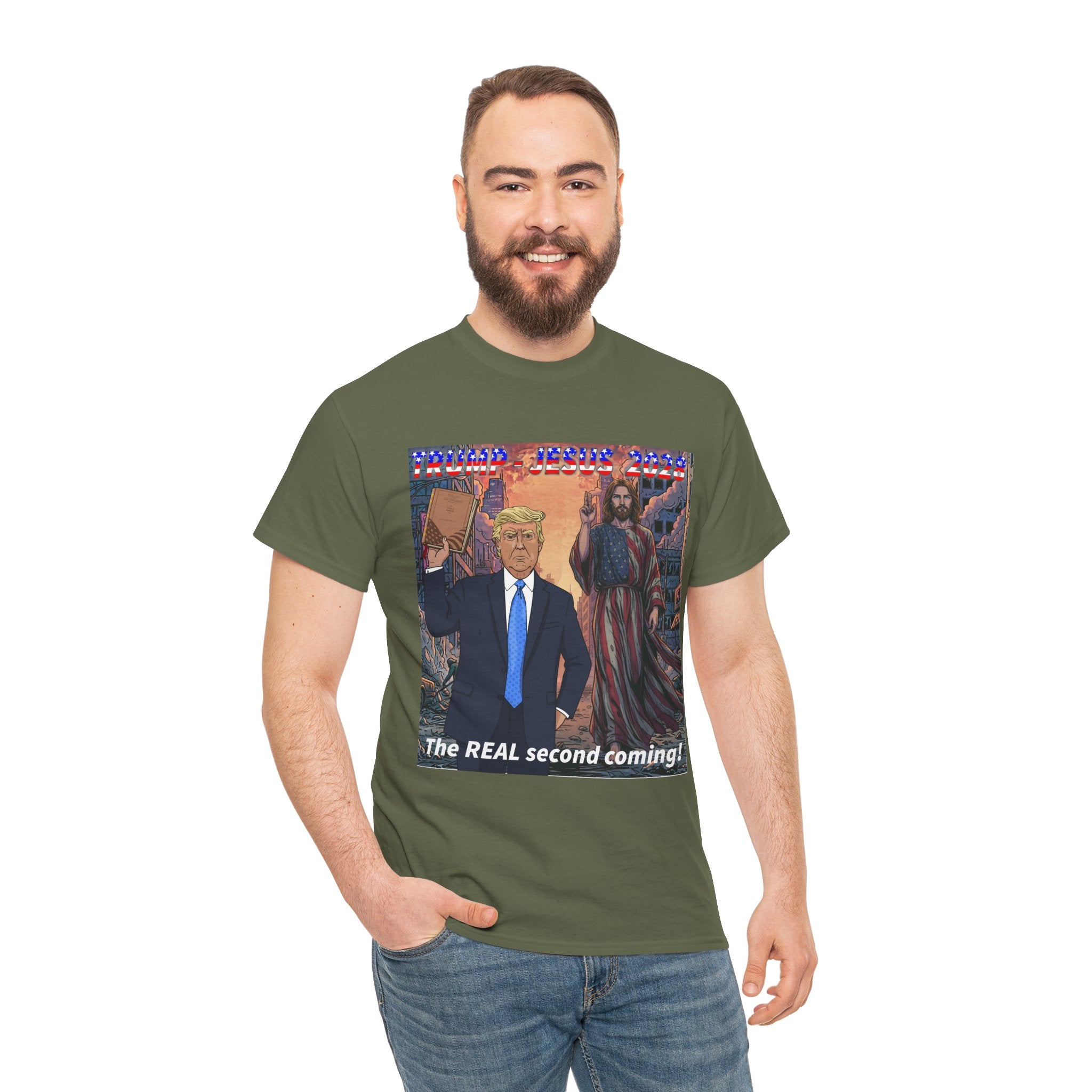 One More Time! Trump - Jesus '28 Graphic Shirt