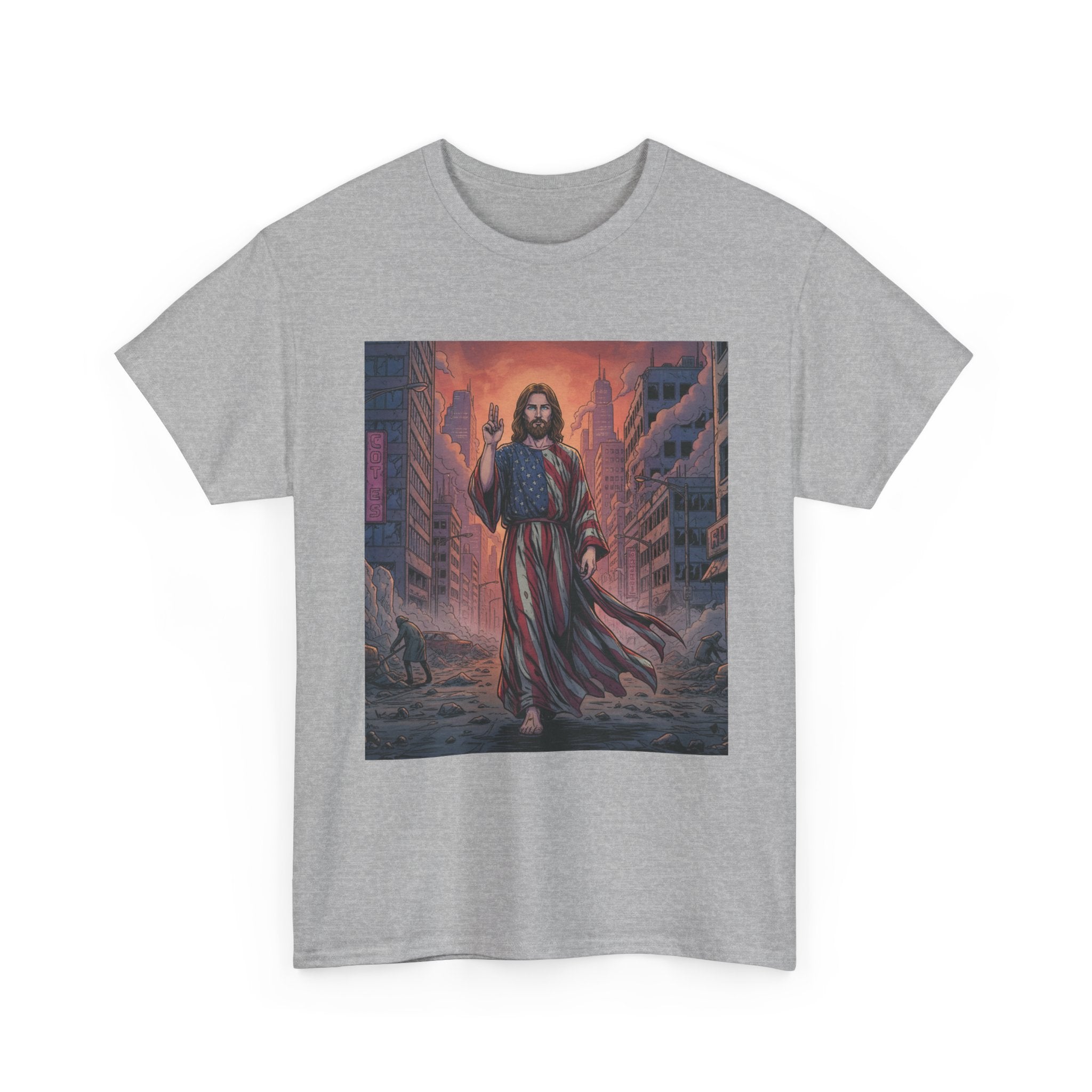 American Jesus — Faith-Based Urban Christian T-Shirt