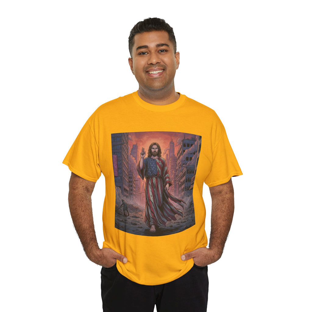American Jesus — Faith-Based Urban Christian T-Shirt