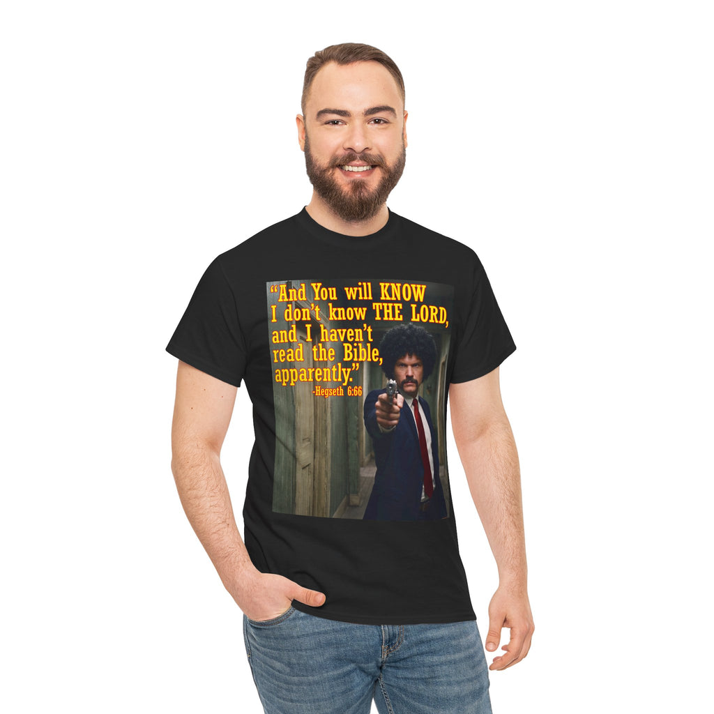 'I Haven't Read the Bible, Apparently' Graphic Tee