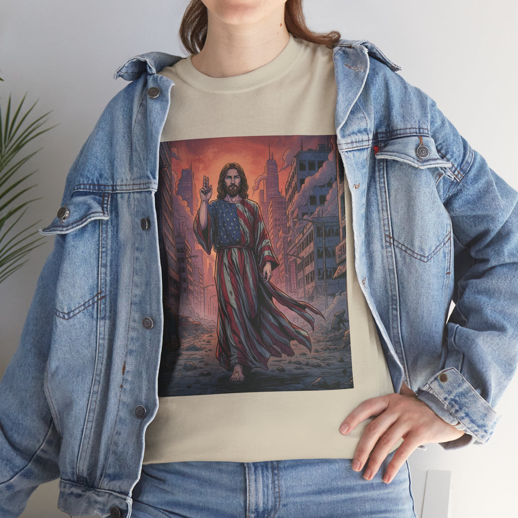American Jesus — Faith-Based Urban Christian T-Shirt