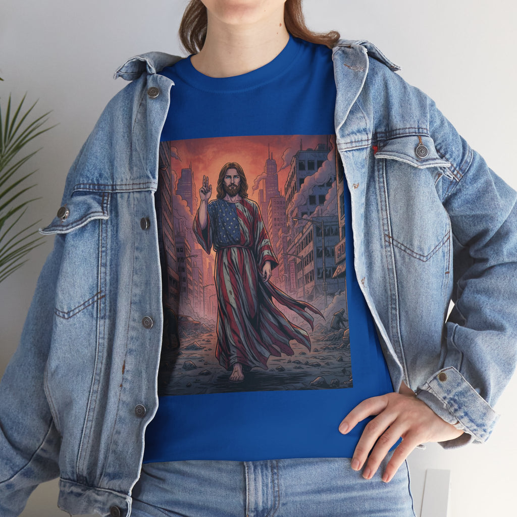 American Jesus — Faith-Based Urban Christian T-Shirt