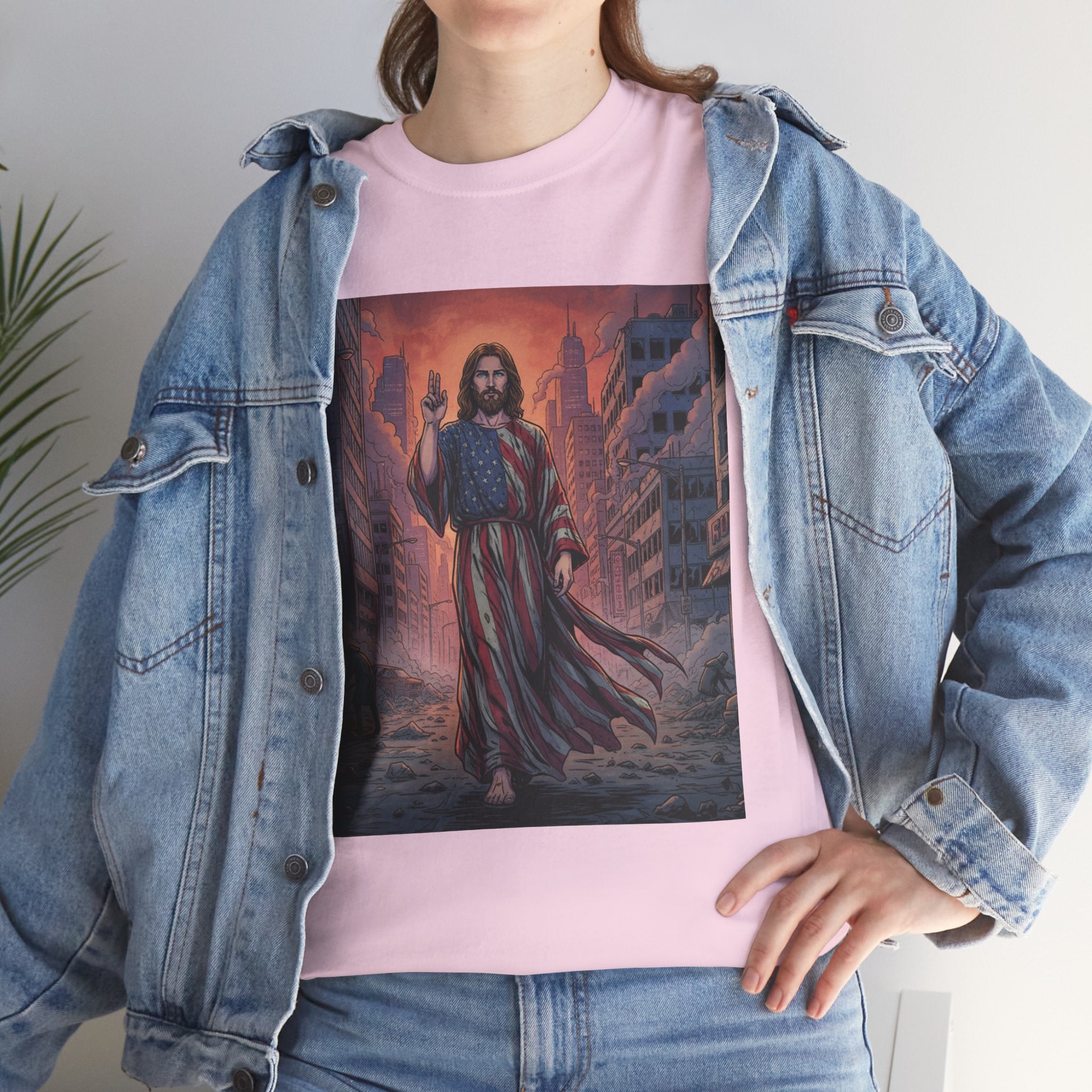 American Jesus — Faith-Based Urban Christian T-Shirt