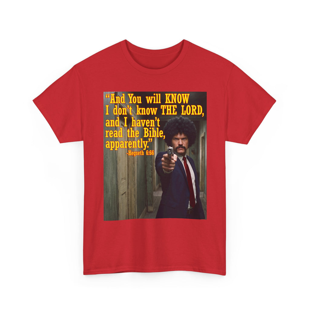 'I Haven't Read the Bible, Apparently' Graphic Tee